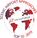 Scenic Airport Approaches - Private Fly - Top 10 - 2019