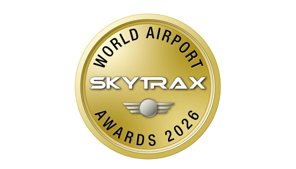 Emblème des World Airport Awards 2026 de Skytrax.