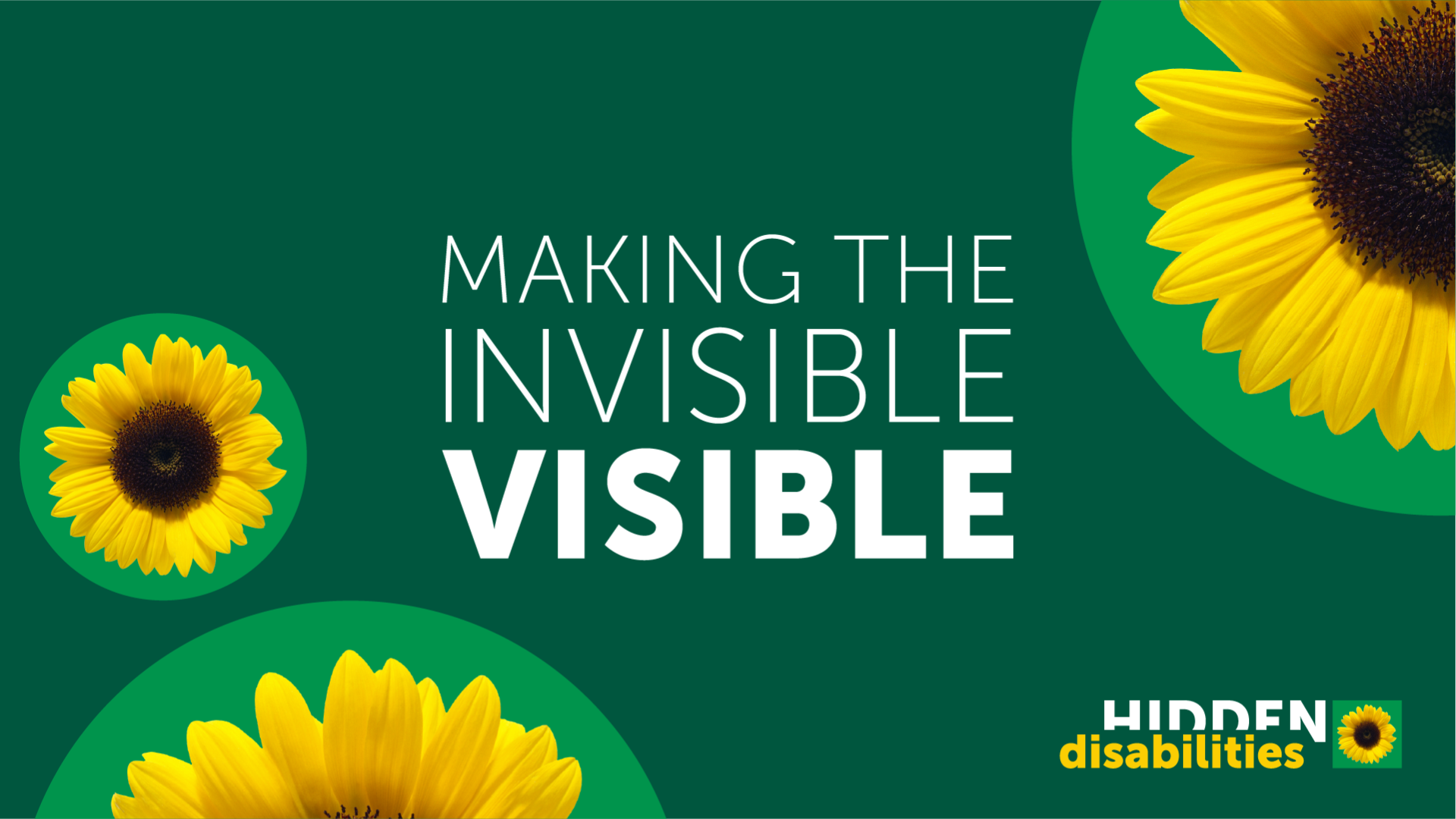 Campagne Hidden Disabilities Sunflower : rendre visible l’invisible.